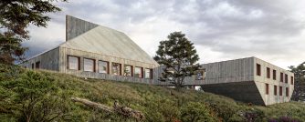 Lodge in Torres del Paine Conservation Reserve