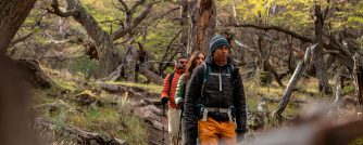 Explora guides hiking in El Calafate, Argentine Patagonia