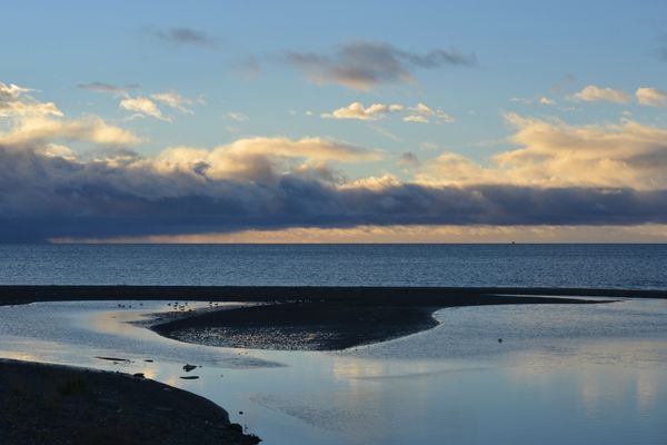 Strait of Magellan, Punta Arenas. Chile