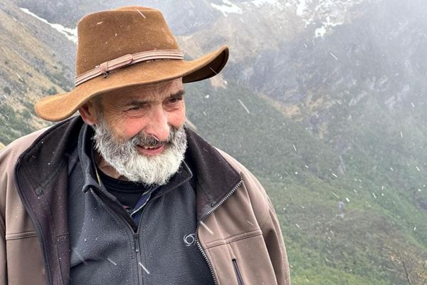 A man in the southern Chile