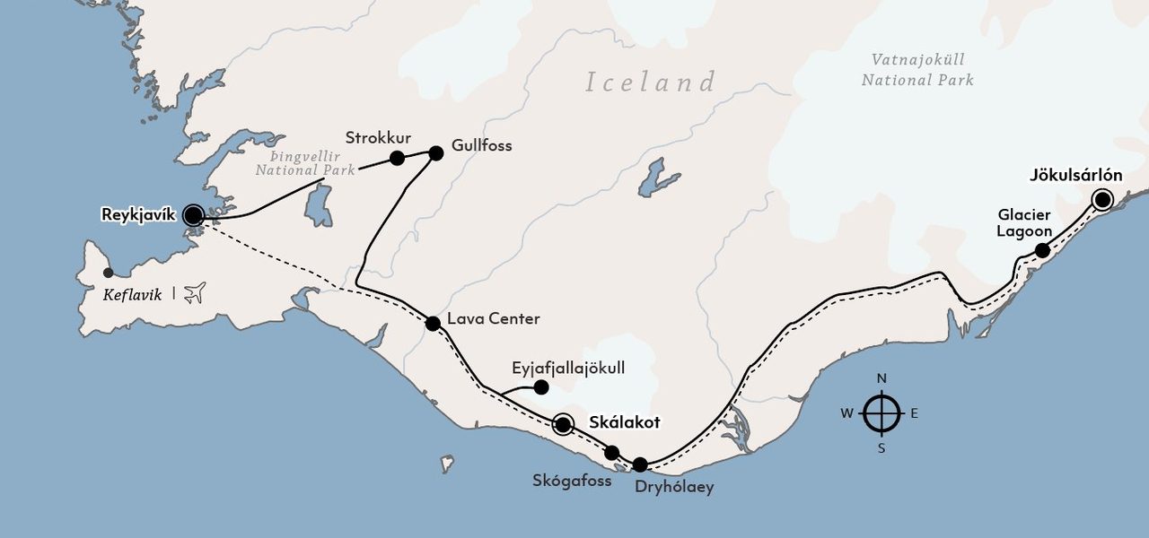 http://Iceland%20Winter%20Expedition%20route%20map%20—%20from%20Reykjavík%20through%20Gullfoss,%20Eyjafjallajökull,%20Skógafoss,%20and%20Jökulsárlón%20Glacier%20Lagoon